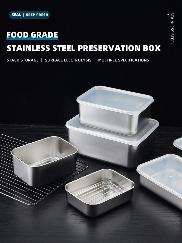 Food grade PE plastic cover stainless...